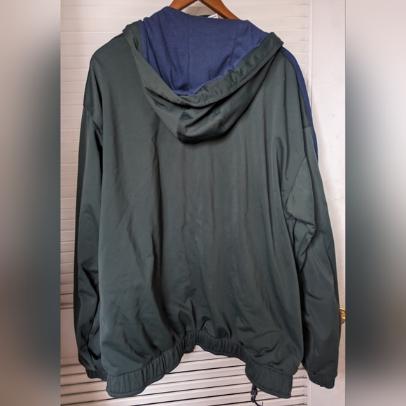 Men's Green Blue Puma Athletic Jacket, size Large - Picture 4 of 9